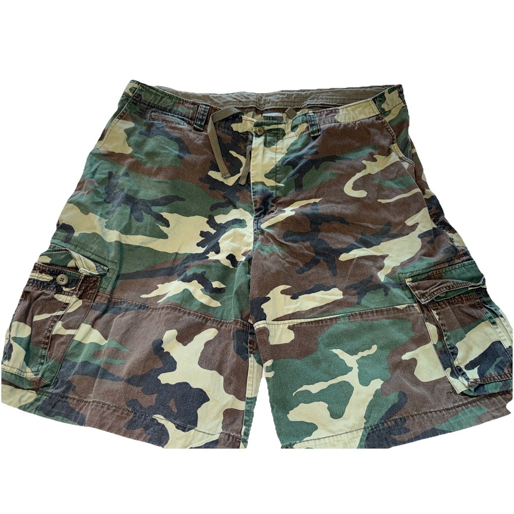 Men's Regular 3XL 47-50Waist Camouflage Cargo Shorts